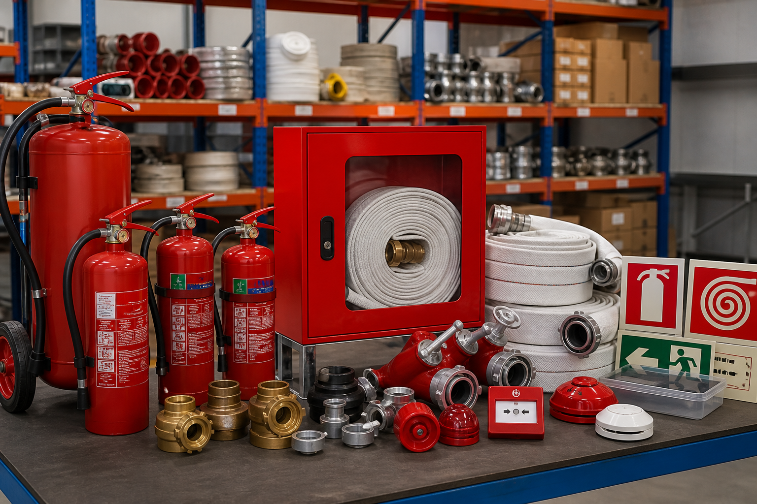 Equipamentos de prevenção de incêndio